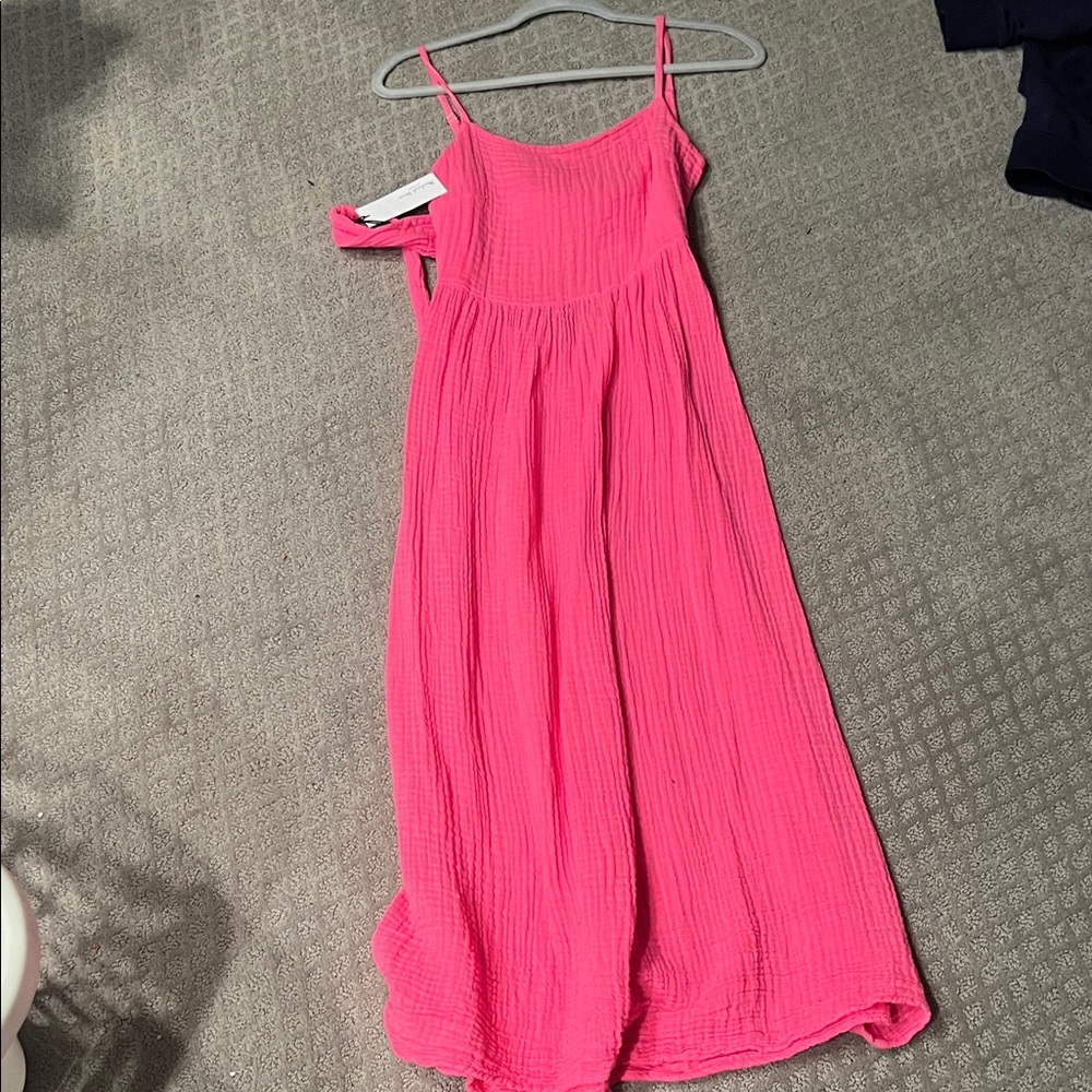 Michael Stars Fuchsia Maxi Dress